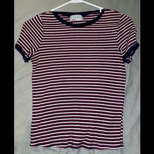 4th of July Striped Tee
